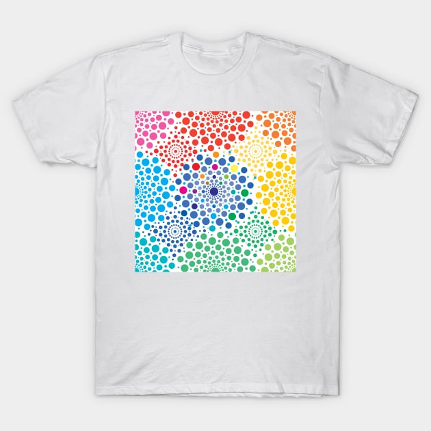 Circles Mandala 4 T-Shirt by B&K